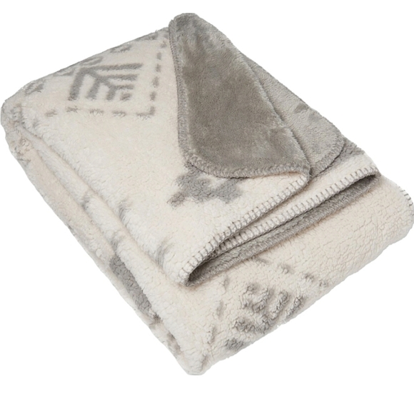 Pendleton Icon Sherpa Throw Blanket - 50x70” - Picture 2 of 2